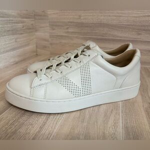 Vionic Off-White Leather Sneakers